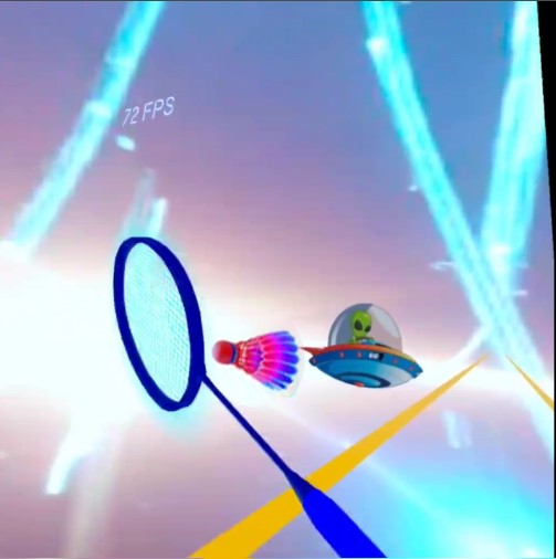 Arcade Mode technique in VR badminton