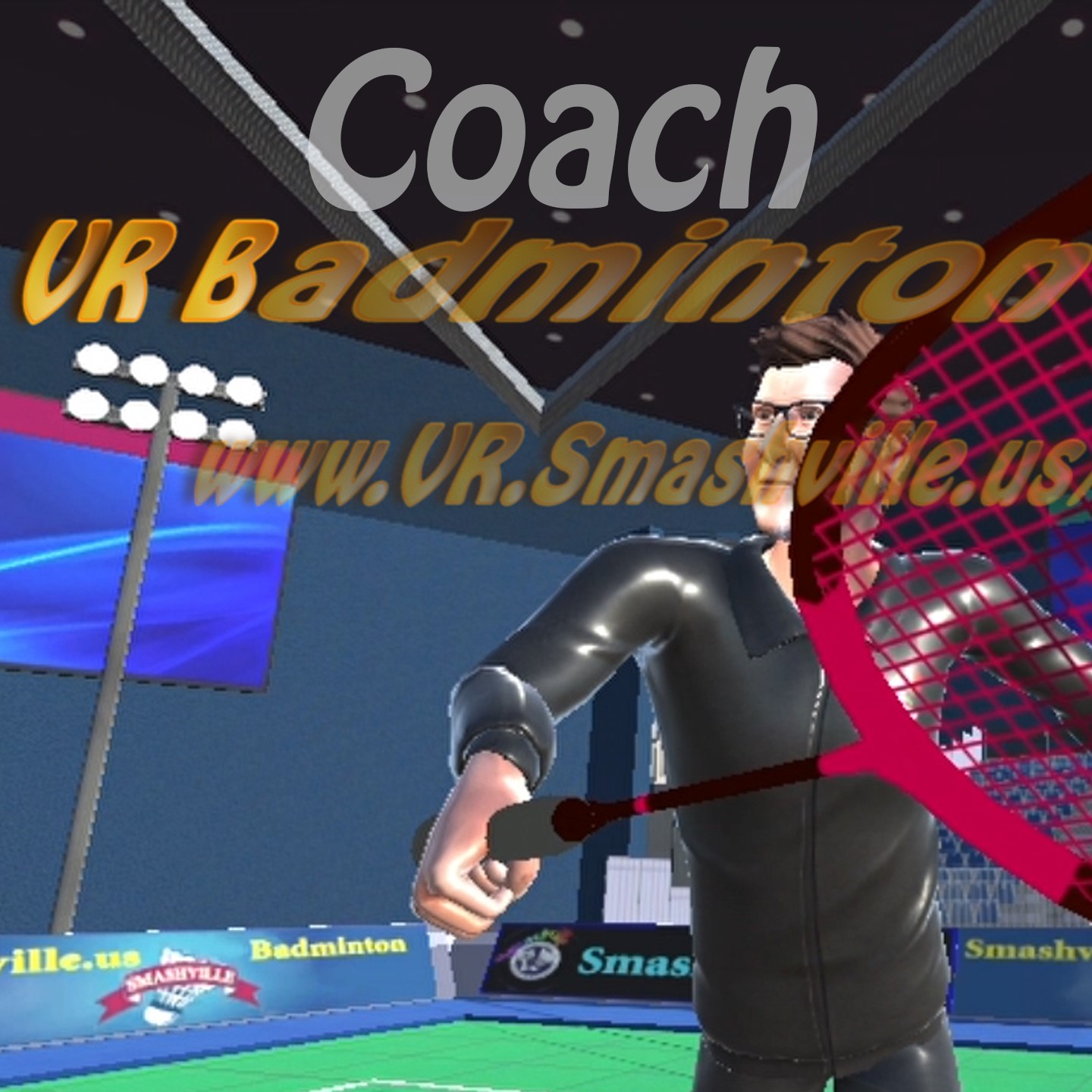Drives technique in VR badminton